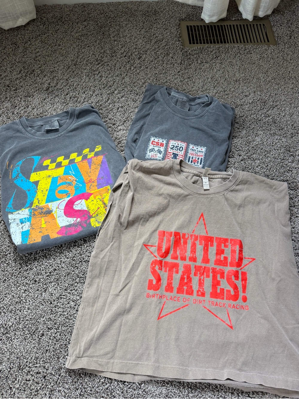 Lot of Women’s Racing Shirts